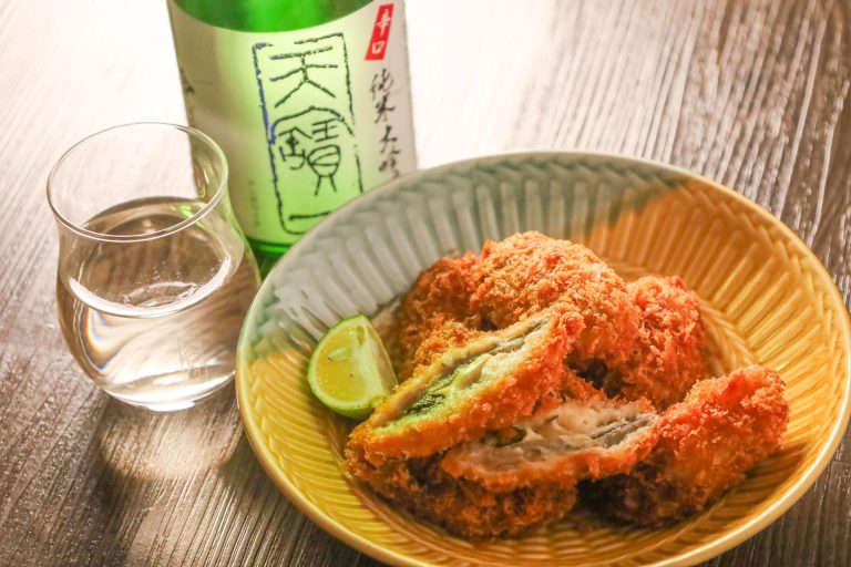 カキフライ × 辛口純米大吟醸
