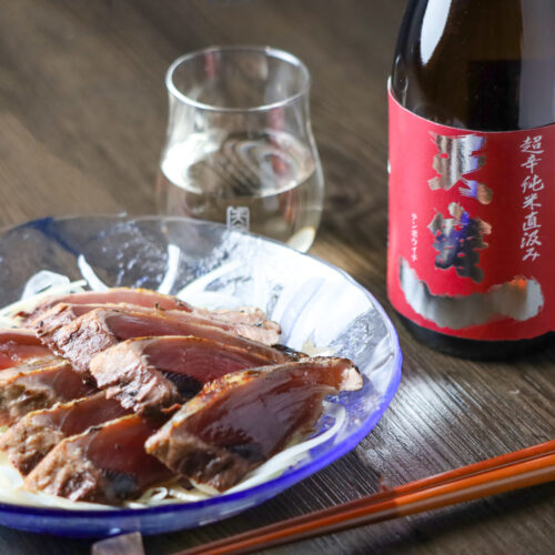 超辛直汲み_鰹のたたき